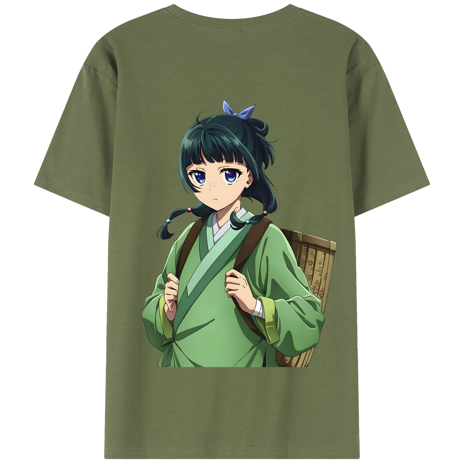 （画像用） 薬屋のひとりごと The Apothecary Diaries 綿100％半袖Tシャツ（背面プリント）